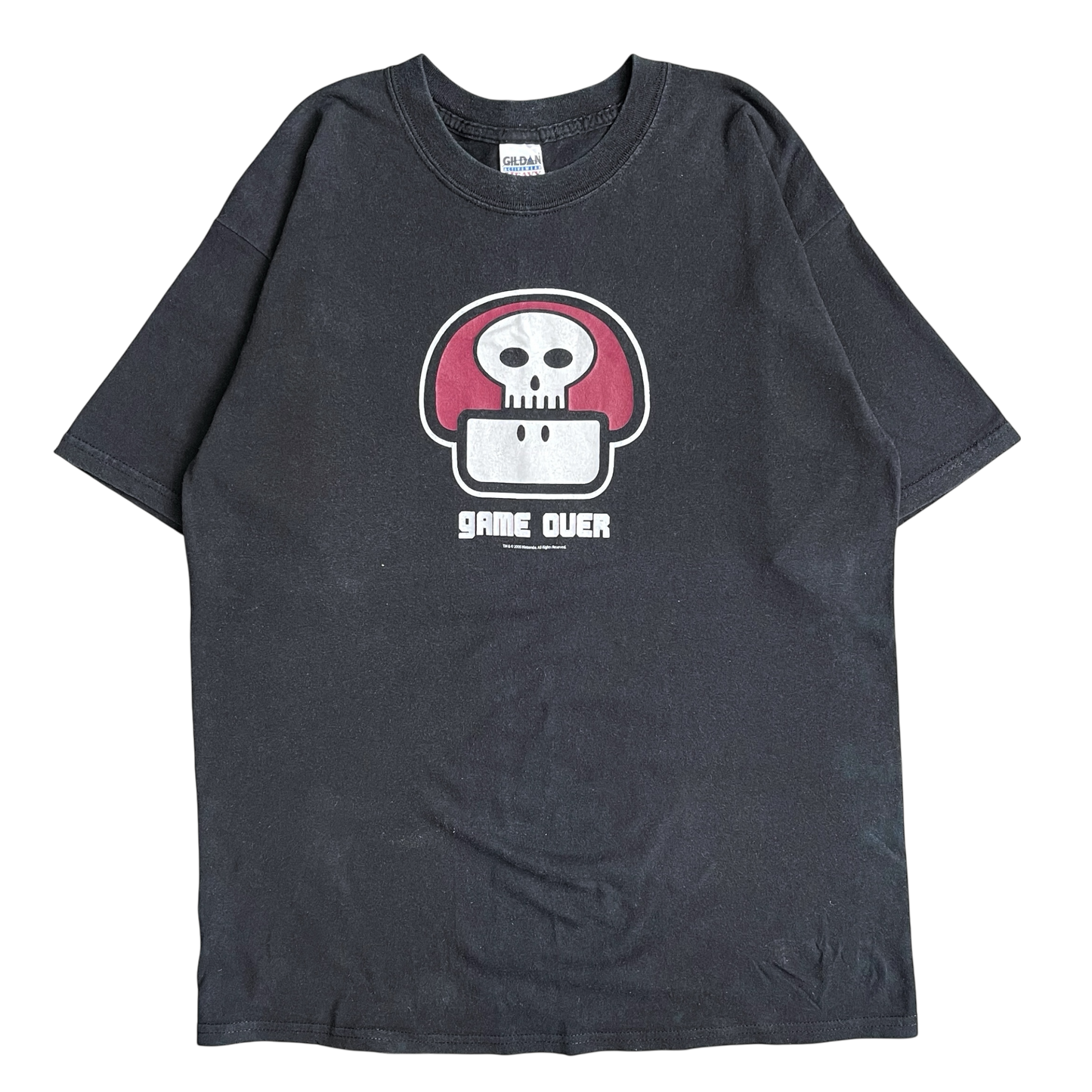 2005 Nintendo game over T-shirt (L)