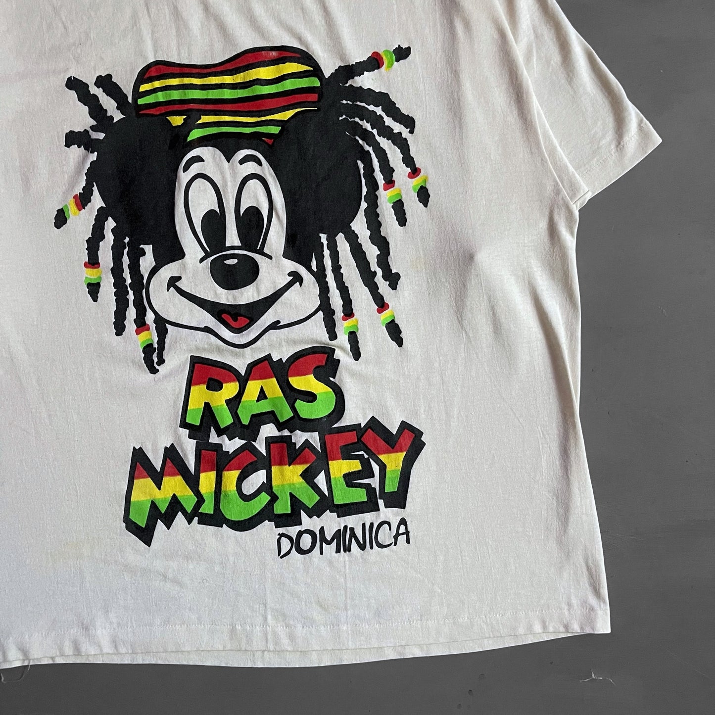 1990s Ras Mickey T-shirt (XL)