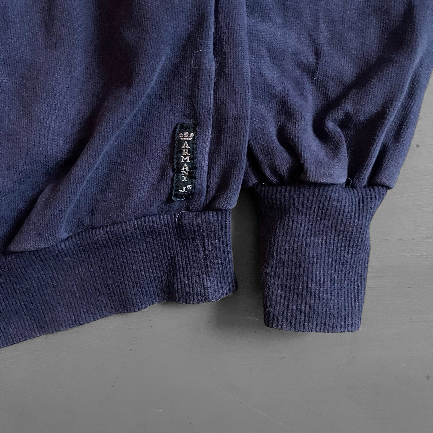 1990s Armani zip jumper (M)
