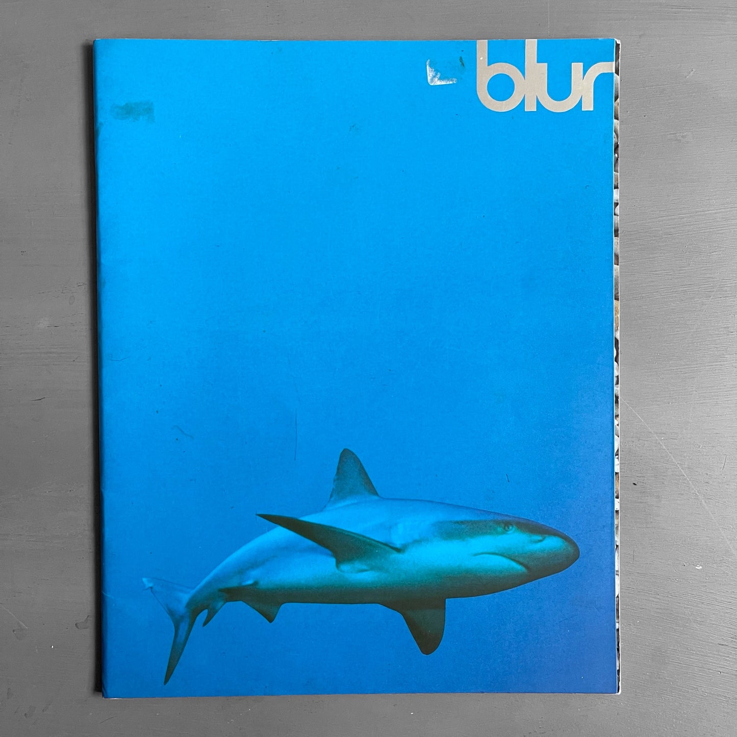 1997 Blur tour programme booklet