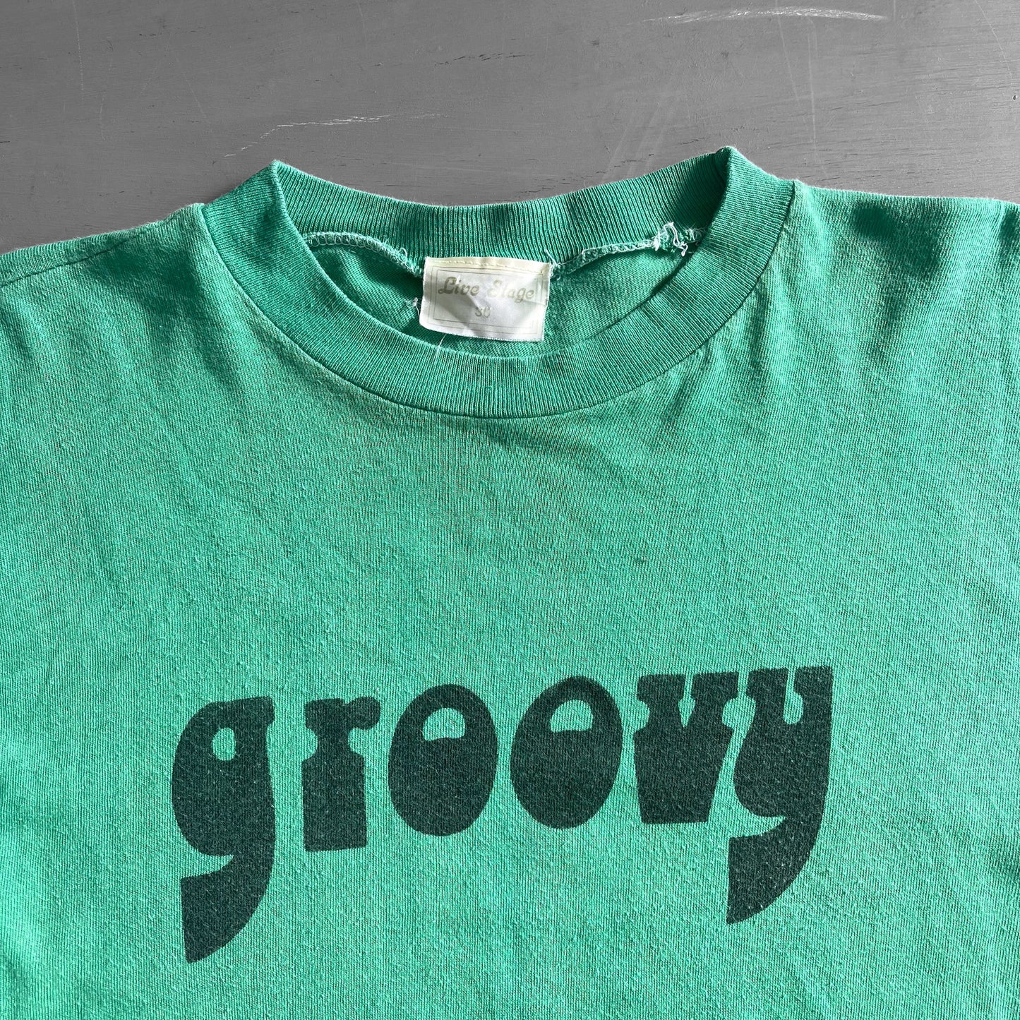 1980s Groovy T-shirt (XS/S)