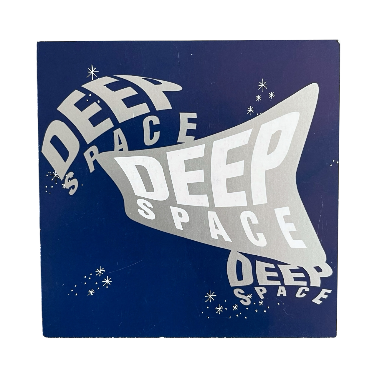 1990s Deep Space rave flyer