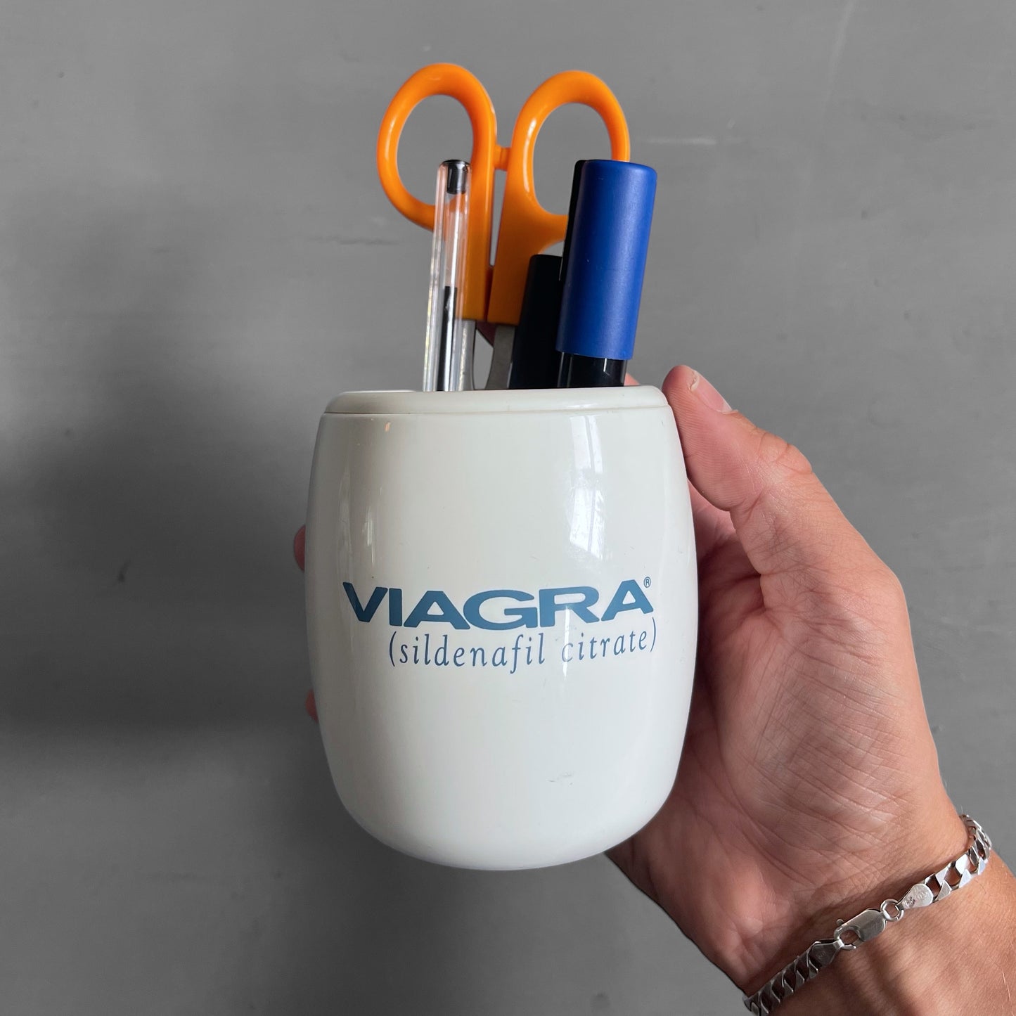 1990s Viagra stationary holder