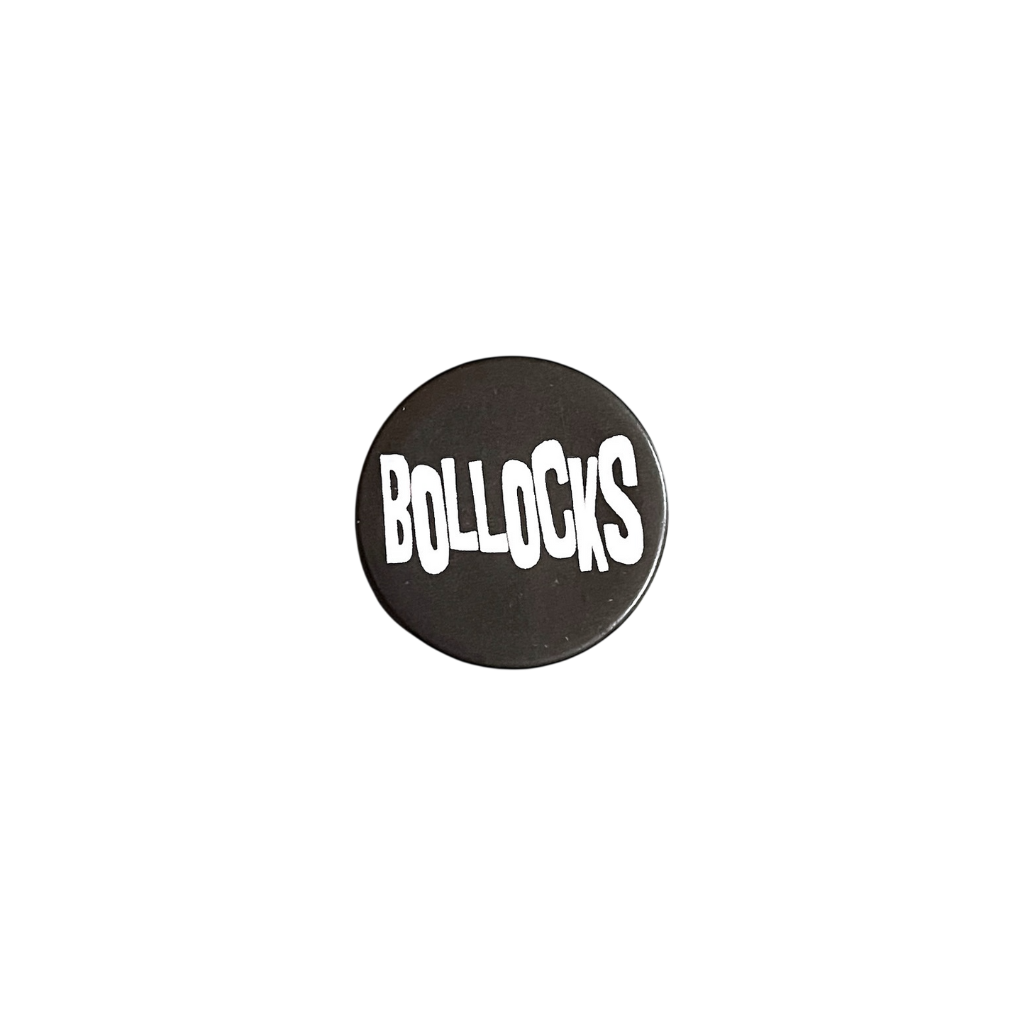 1980s bollocks pin badge