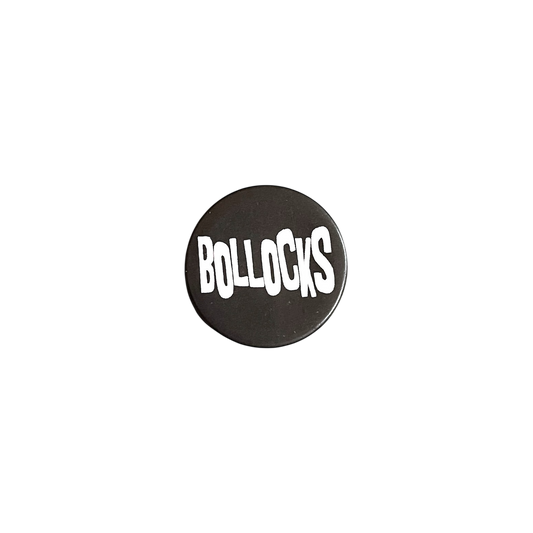 1980s bollocks pin badge