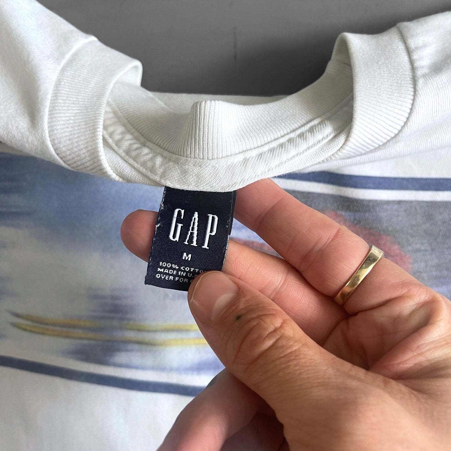 1999 GAP skiing long sleeve T-shirt (M/L)