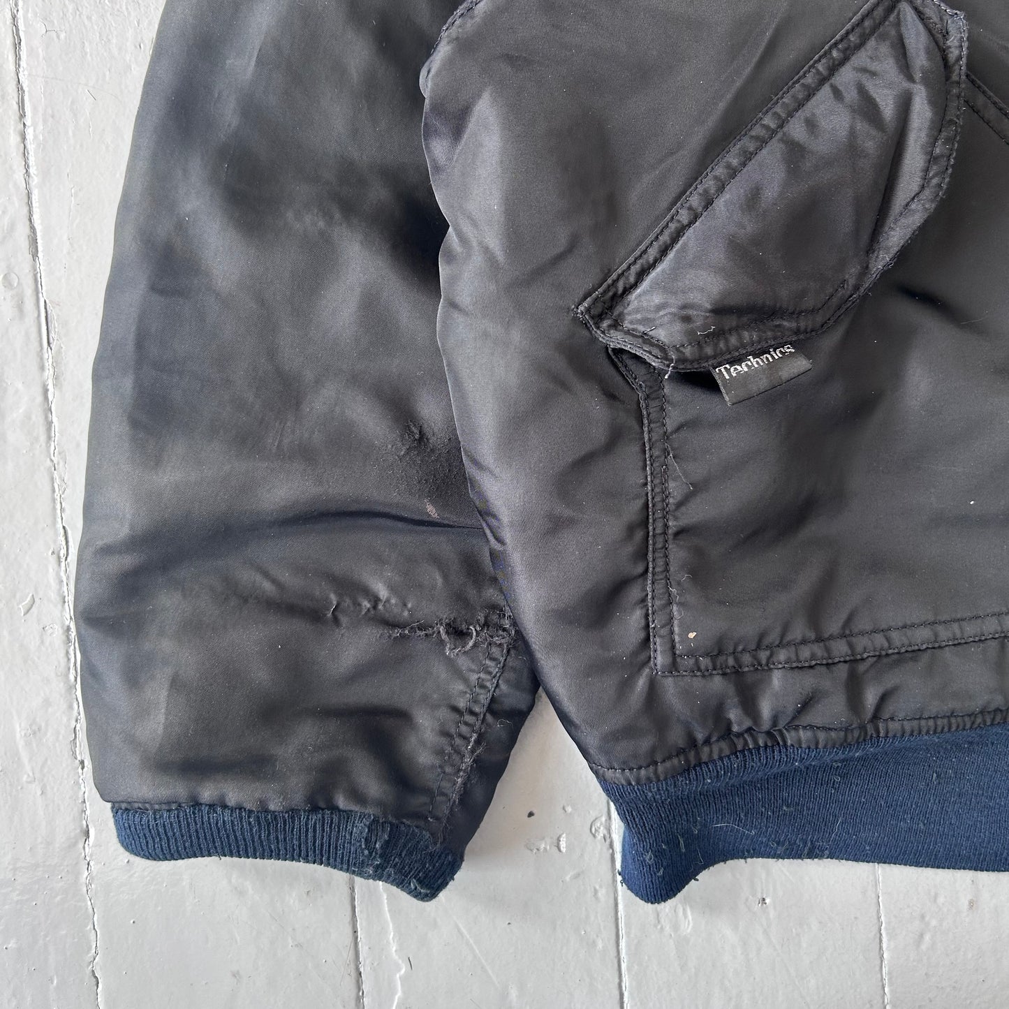 1990s Technics MA-1 bomber jacket (XL)