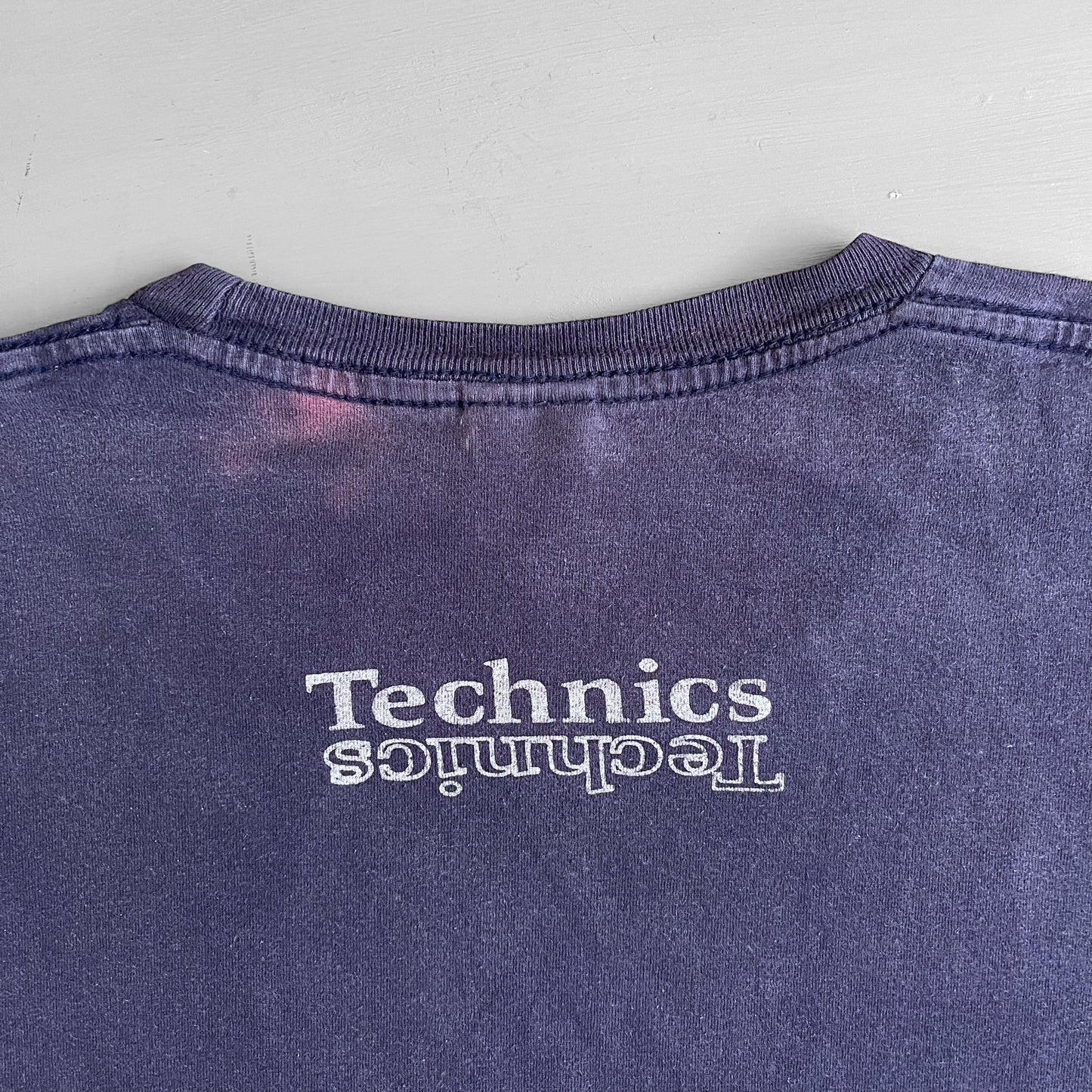 2000s Technics headphones T-shirt (L)