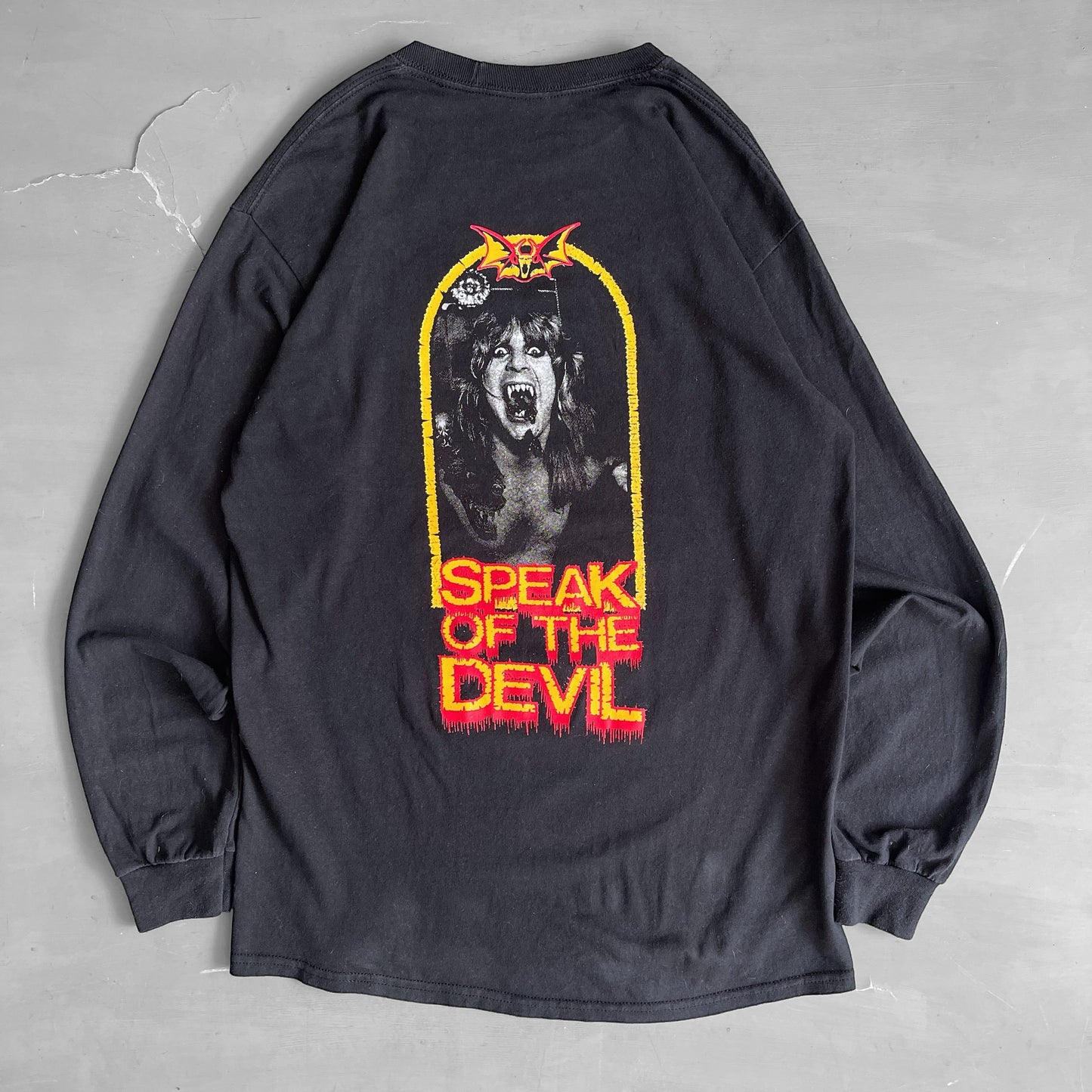 2000s Ozzy Osbourne Speak Of The Devil long sleeve T-shirt (M)