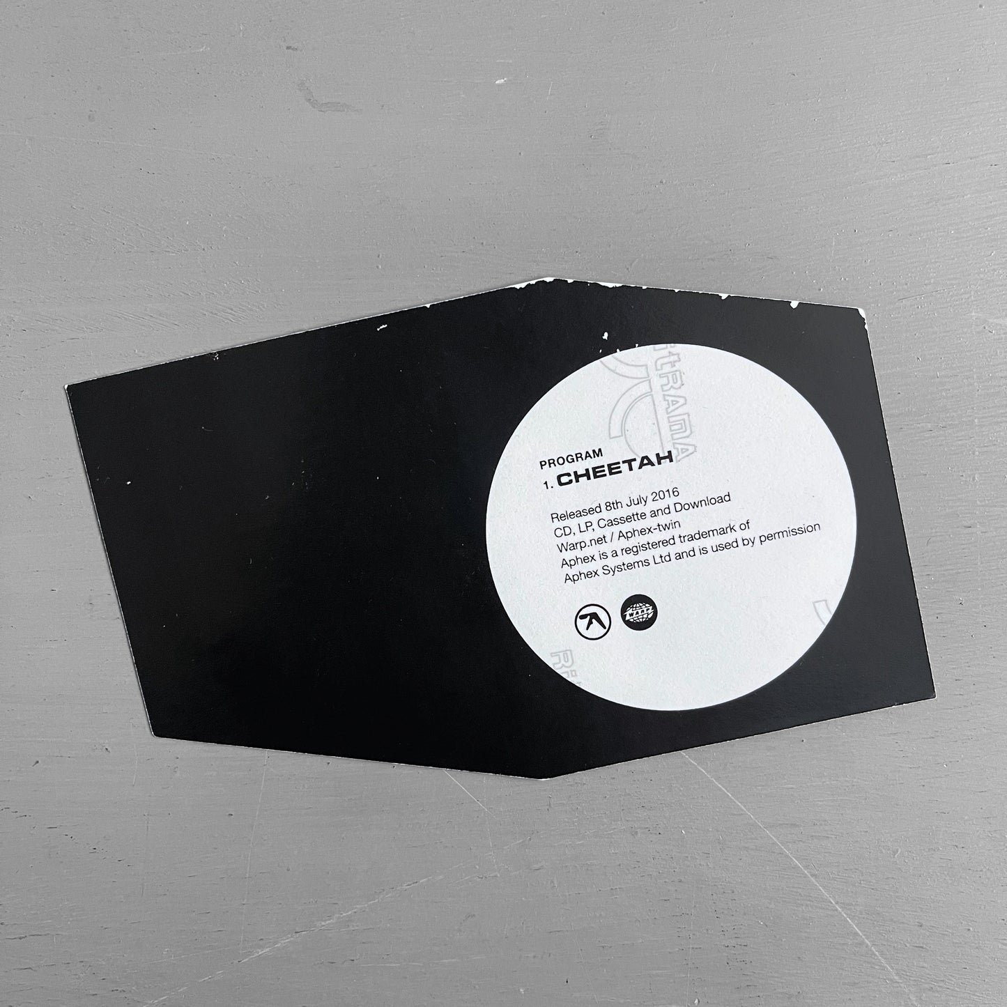 2016 Aphex Twin large sticker
