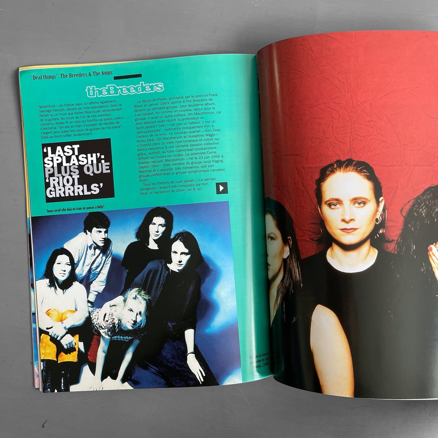 1993 PIXIES French booklet & poster