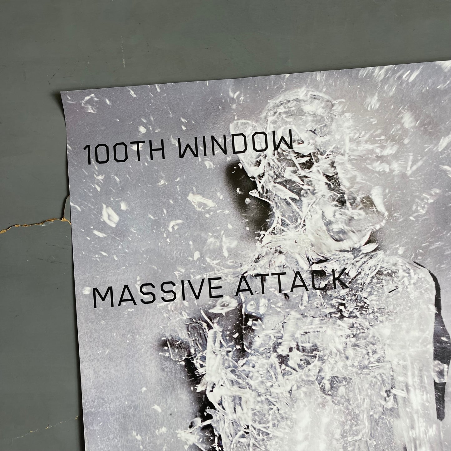 2003 Massive Attack 100th window large poster