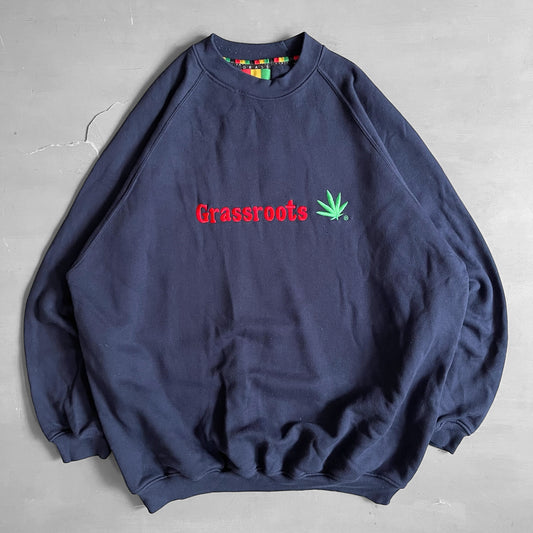 2000s grassroots marijuana sweatshirt (XL)