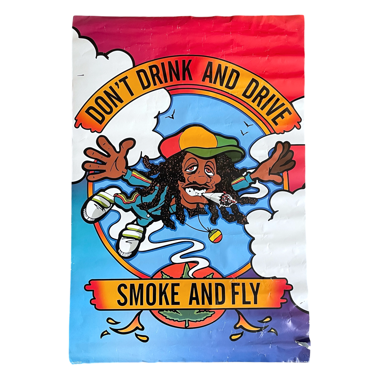1999 don’t drink and drive smoke and fly poster