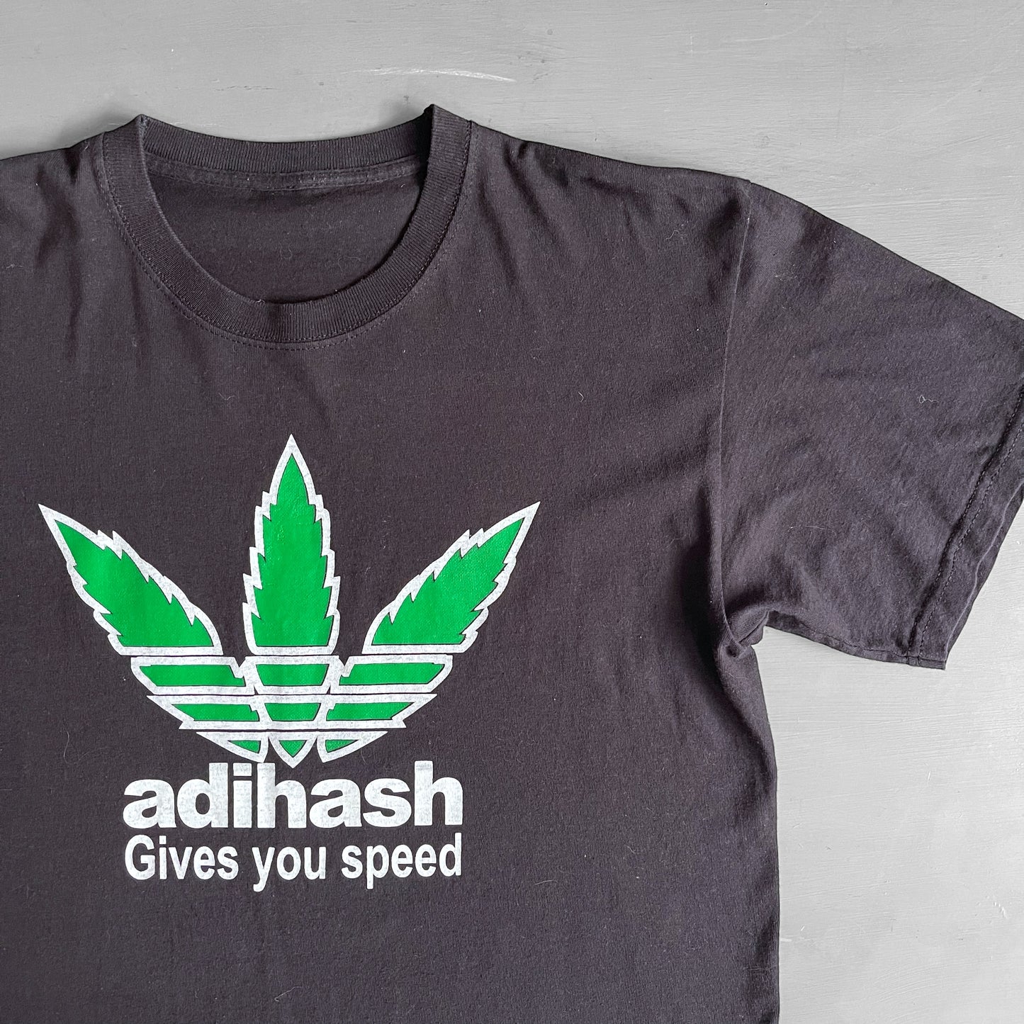 2000s ADIHASH gives you speed T-shirt (M)