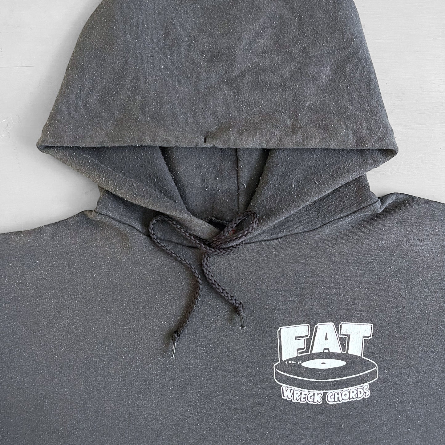 1990 Fat wreck chords record label hoodie (XL)
