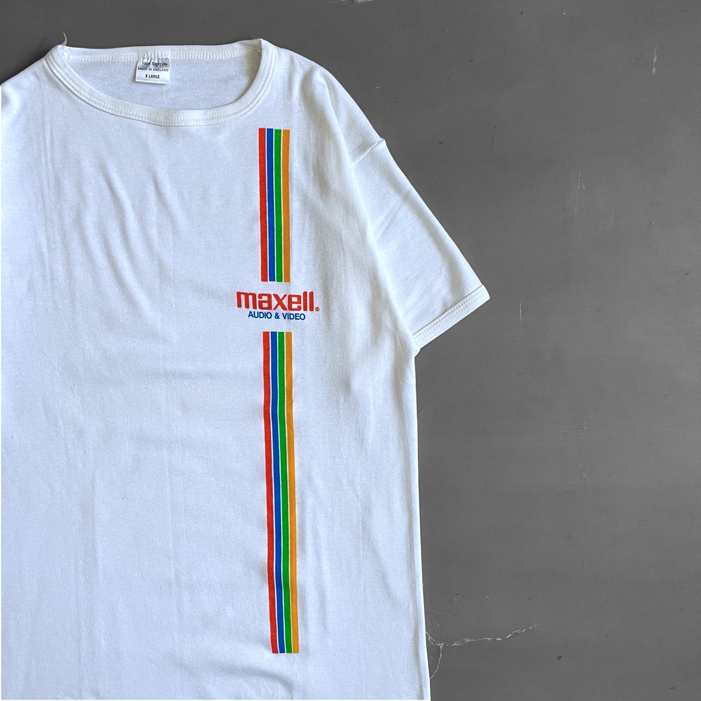 1980s Maxell Audio & Video T-shirt (M/L)
