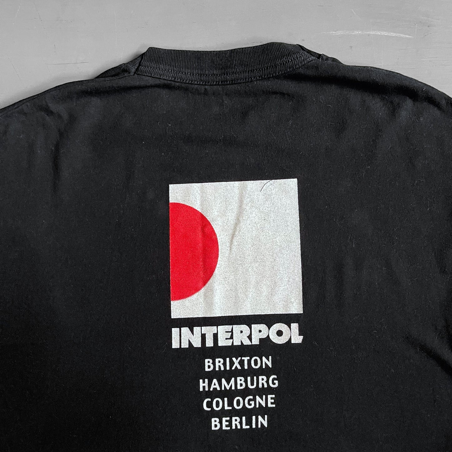 2004 Interpol T-shirt (L)