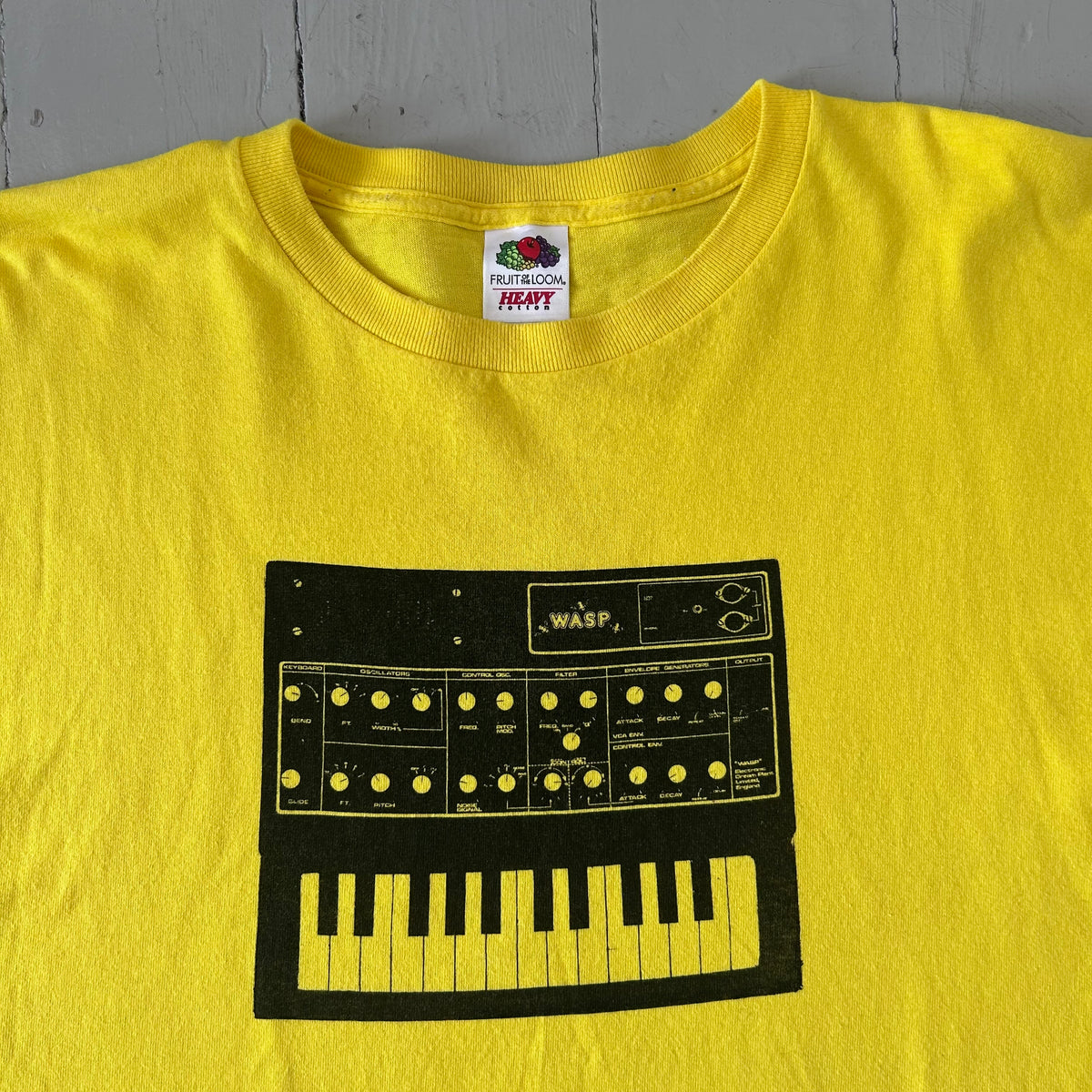 2000s WASP synthesizer T-shirt (XL)