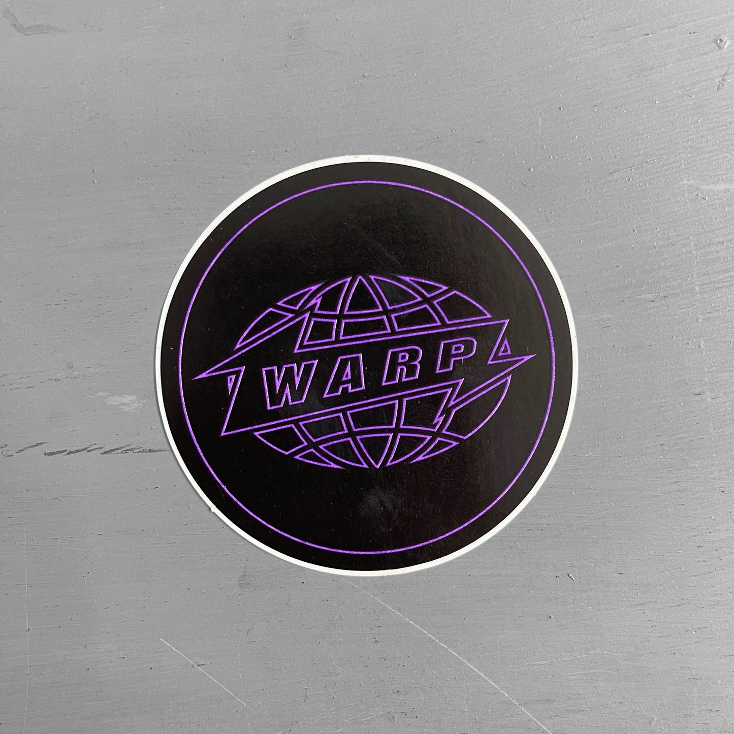 2015 Warp Records promo sticker