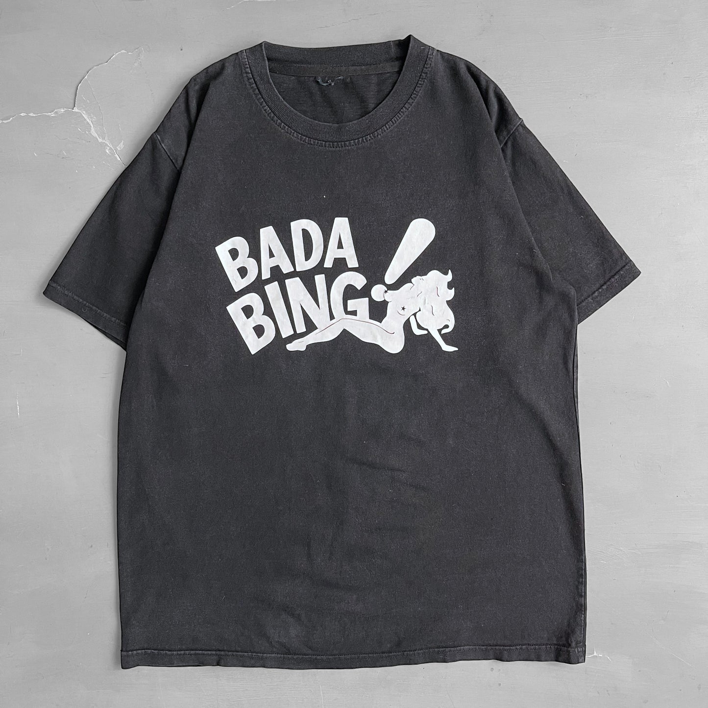 Early 2000s The Sopranos Bada Bing T-shirt (L)