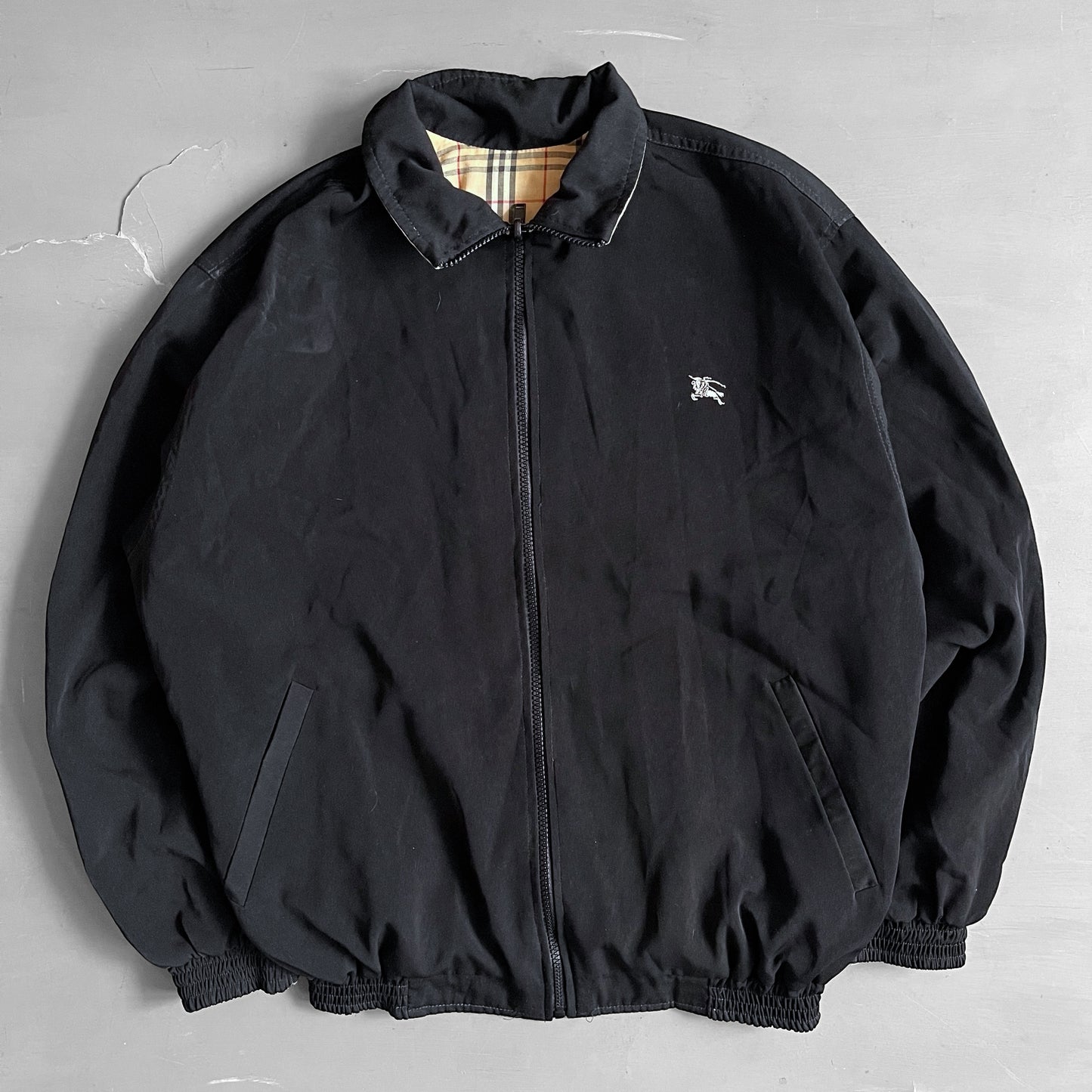 1990s reversible Burberry London jacket (L)