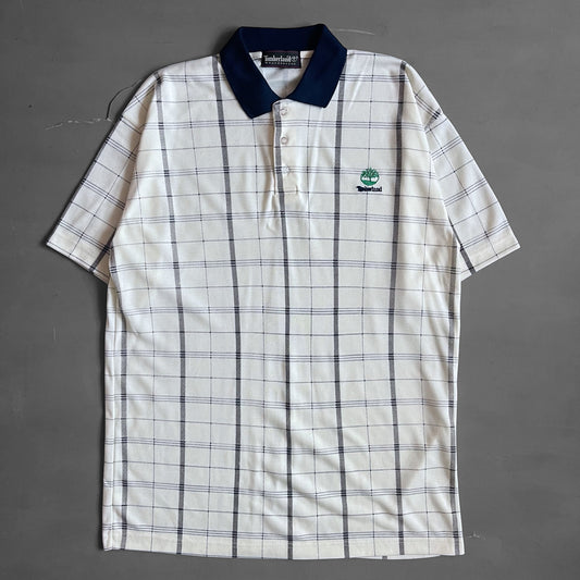 1990s Timberland weather gear polo shirt (L)