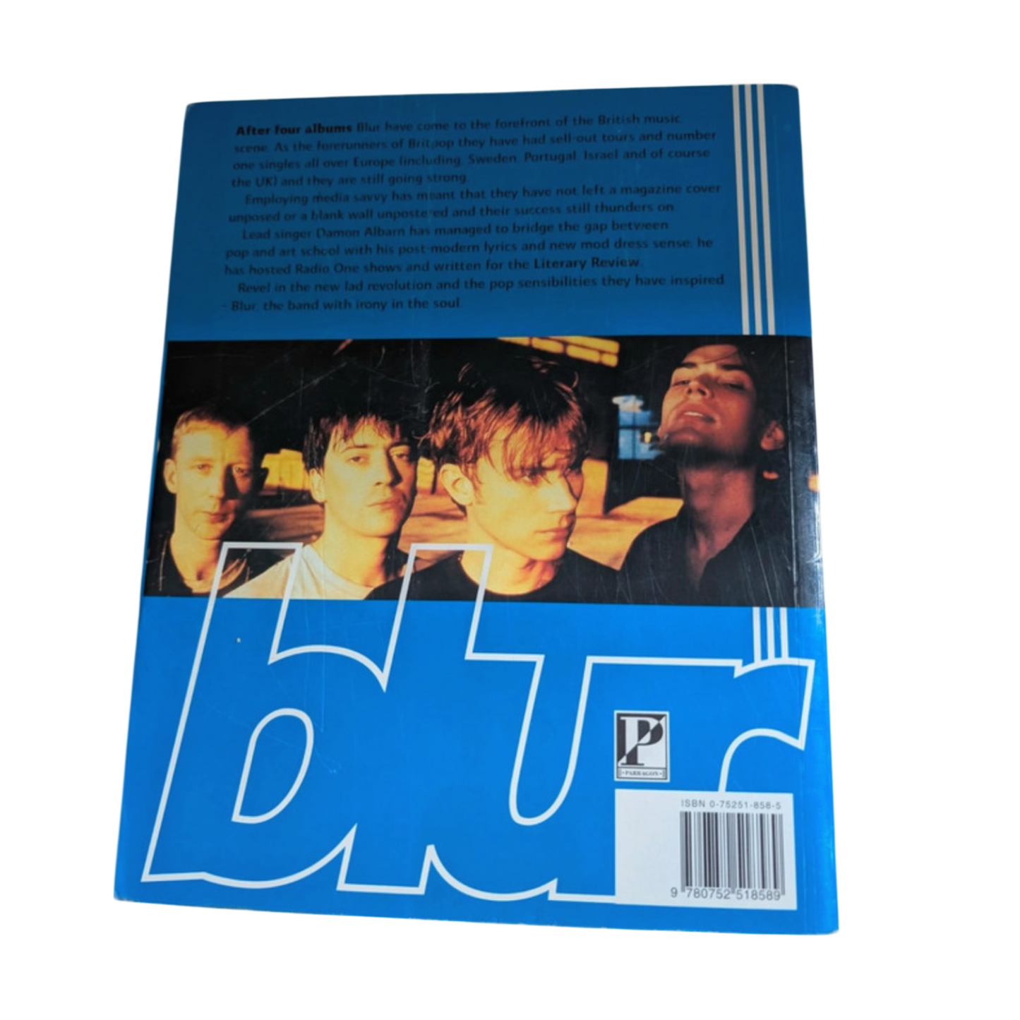 1996 BLUR paperback book