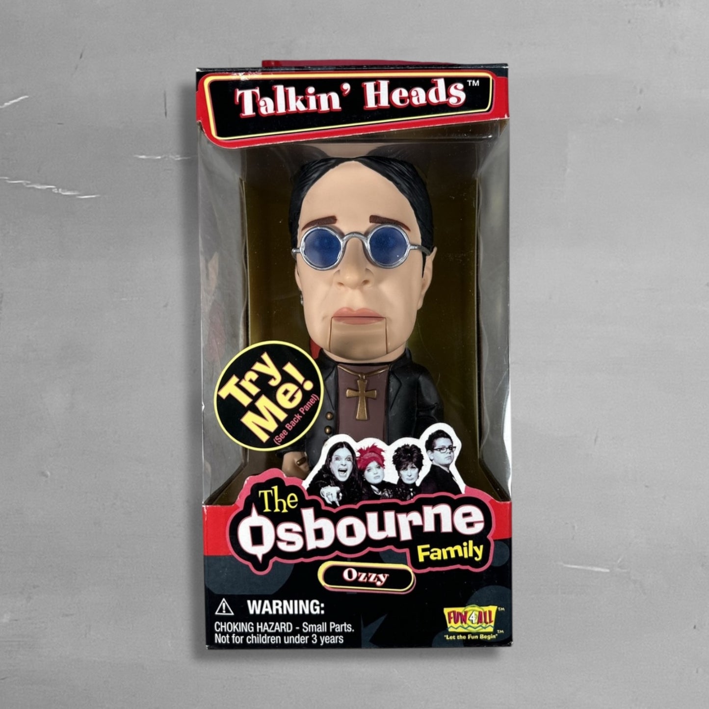 2003 The Osbournes Ozzy Osbourne bobble head toy