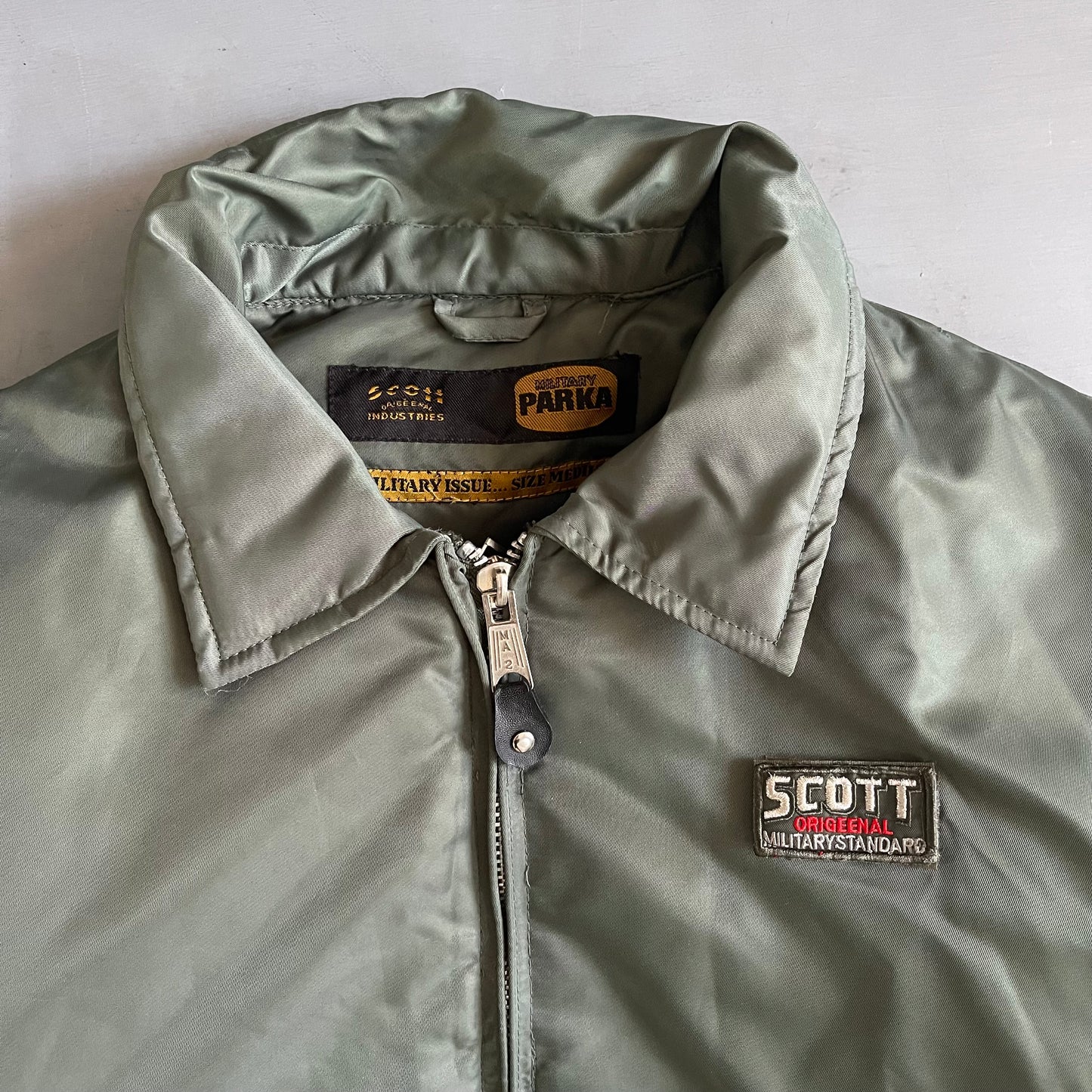 1990s Scott Military bomber jacket (L/XL)