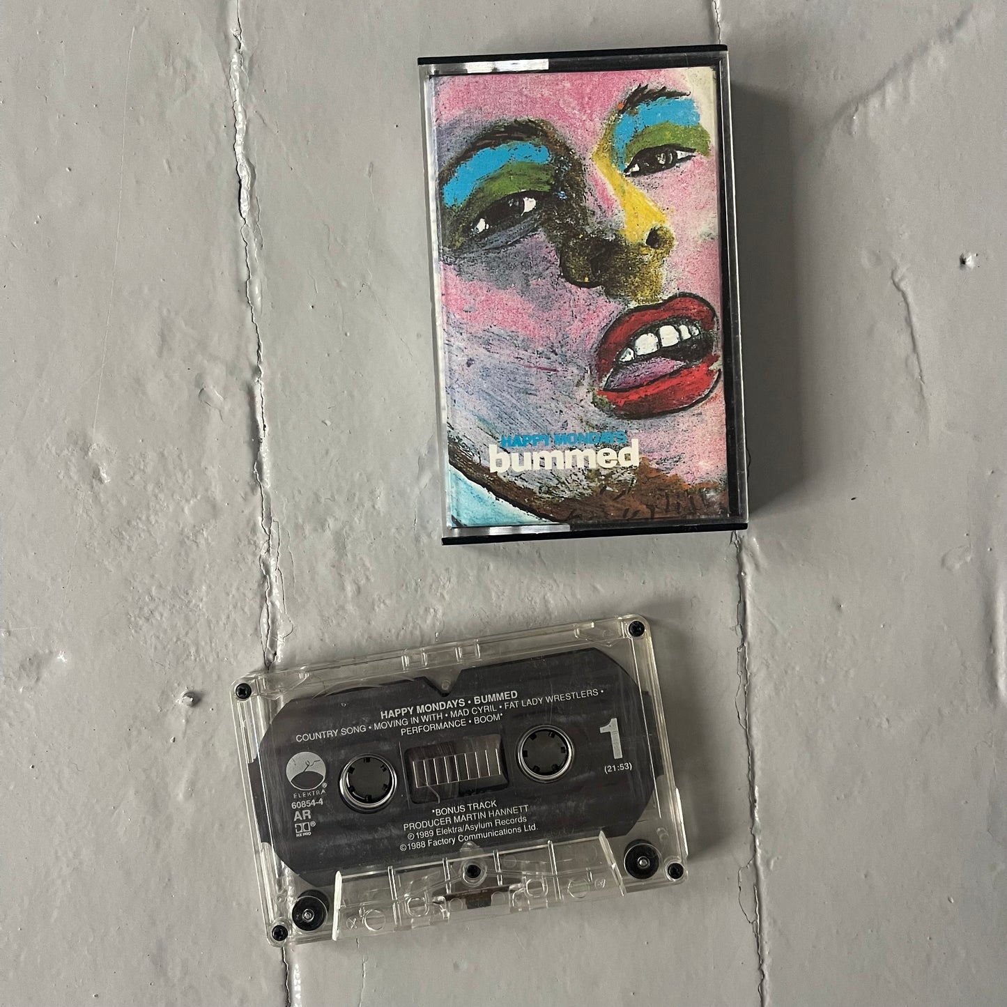 1989 Happy Mondays Bummed cassette