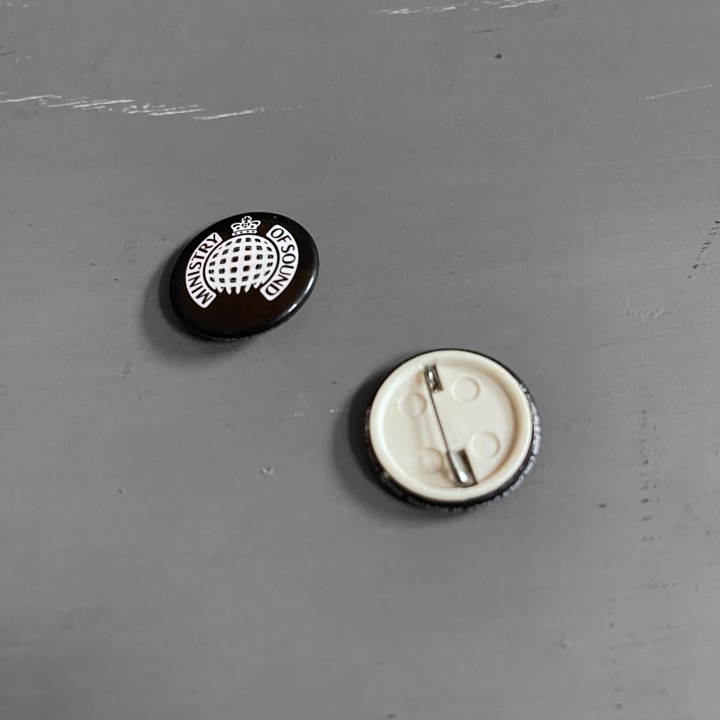 2000s x2 ministry of sound pin badges