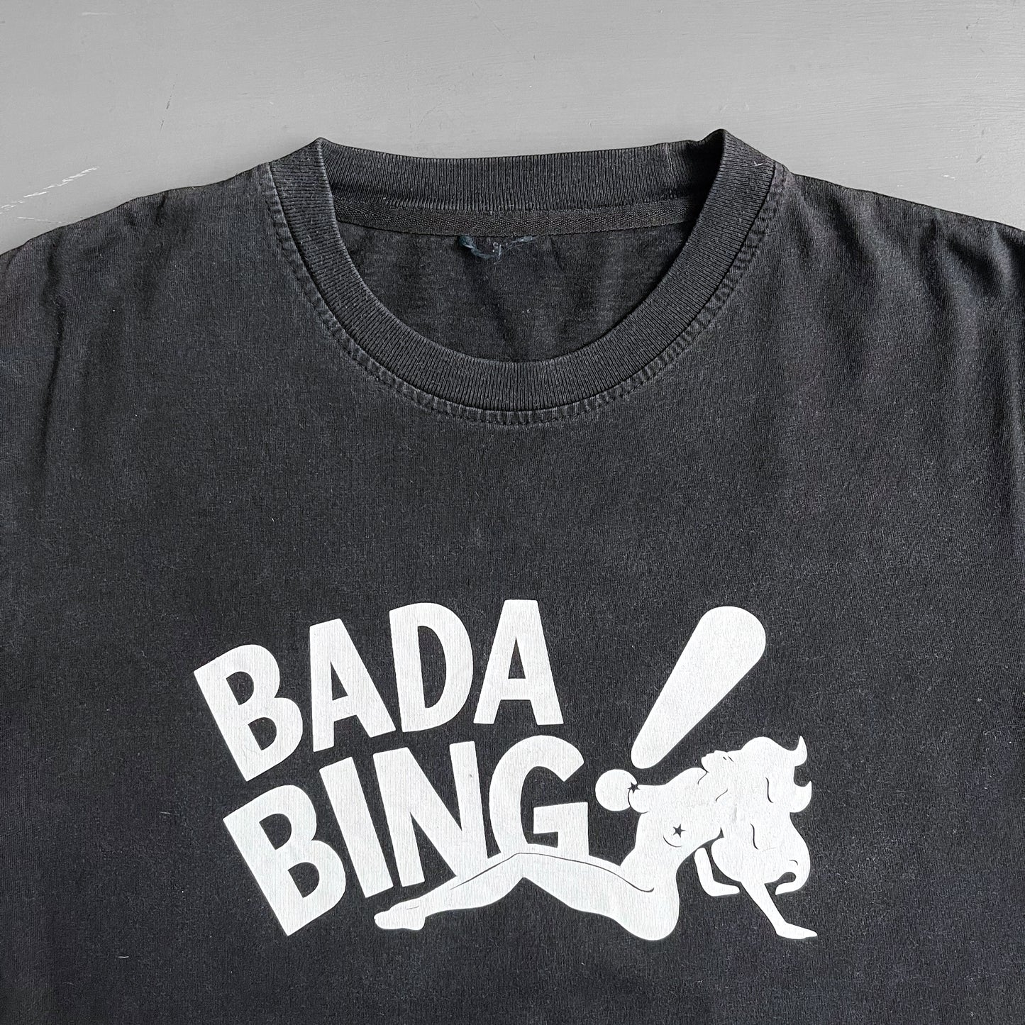 Early 2000s The Sopranos Bada Bing T-shirt (L)
