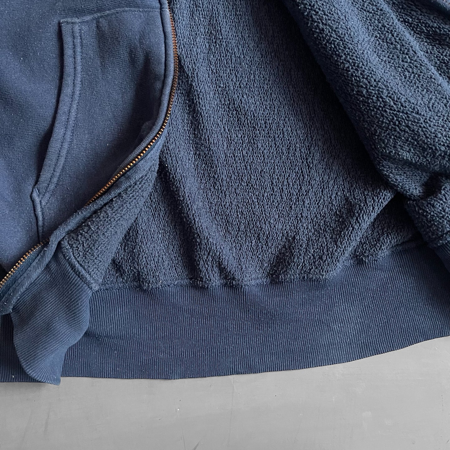 1990s Champion reverse weave heavyweight zip hoodie (L)