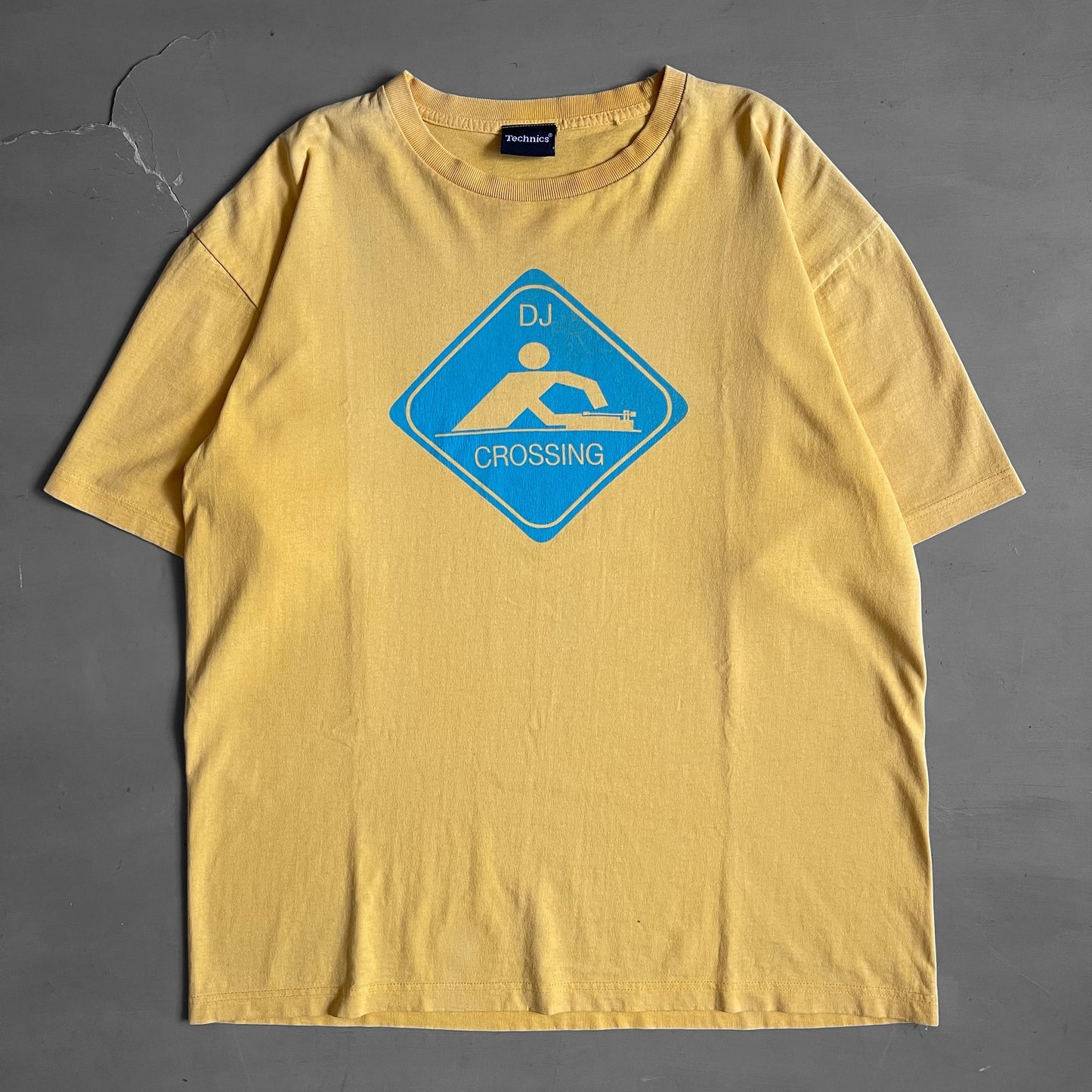 2000s Technics Dj crossing T-shirt (L)