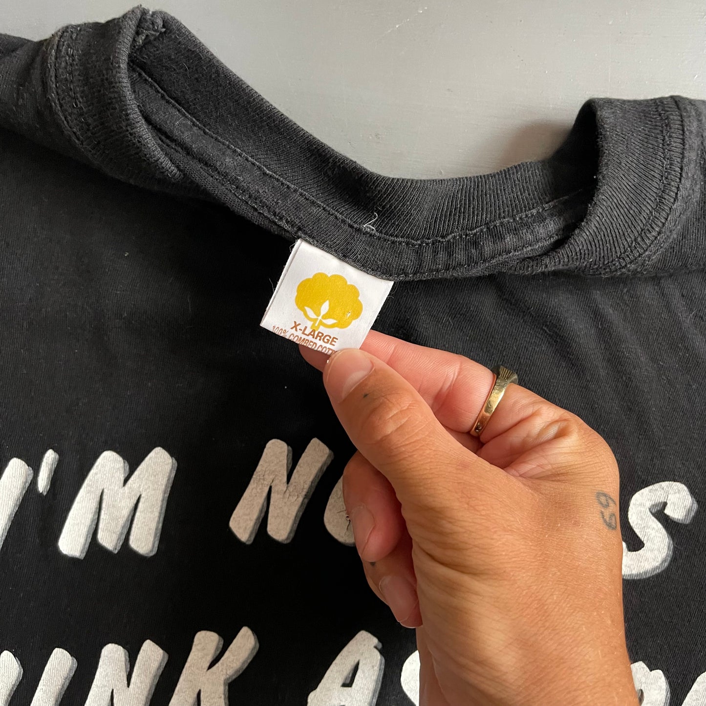 1990s I’m not as think as your drunk I am T-shirt (XL)