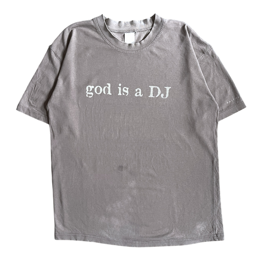 1998 Faithless god is a DJ T-shirt (L/XL)