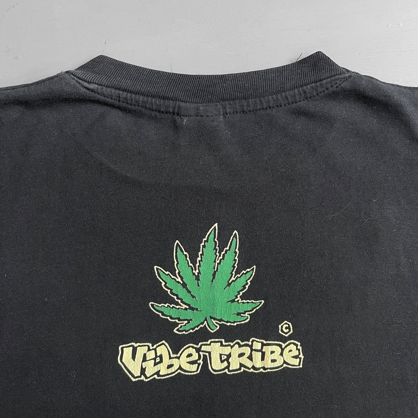 1990s Vibe Tribe marijuana long sleeve T-shirt (XL)