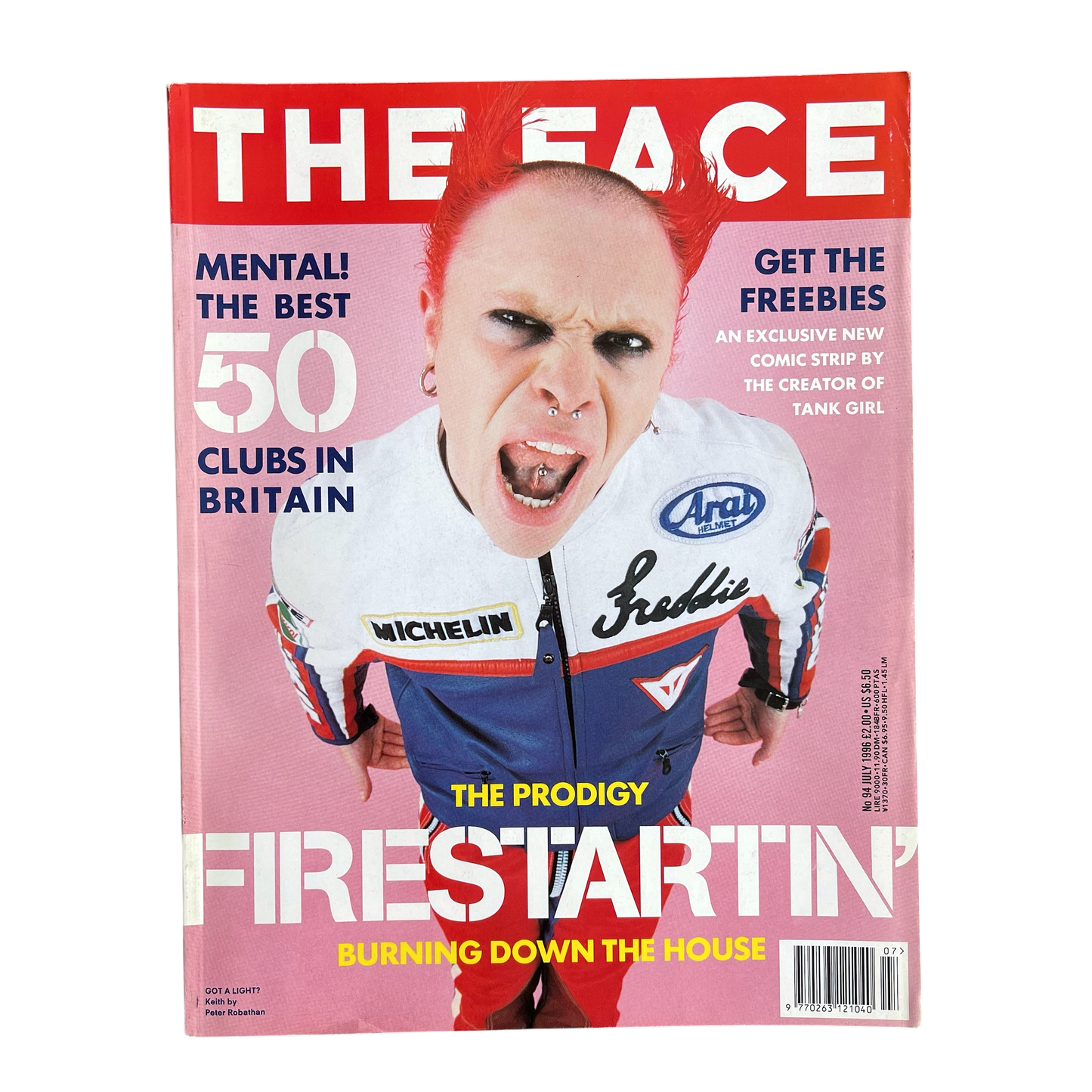 1996 The Face Magazine The Prodigy edition