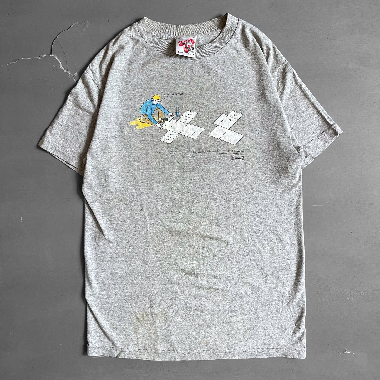 Early 2000s XLarge ikea parody T-shirt (S)