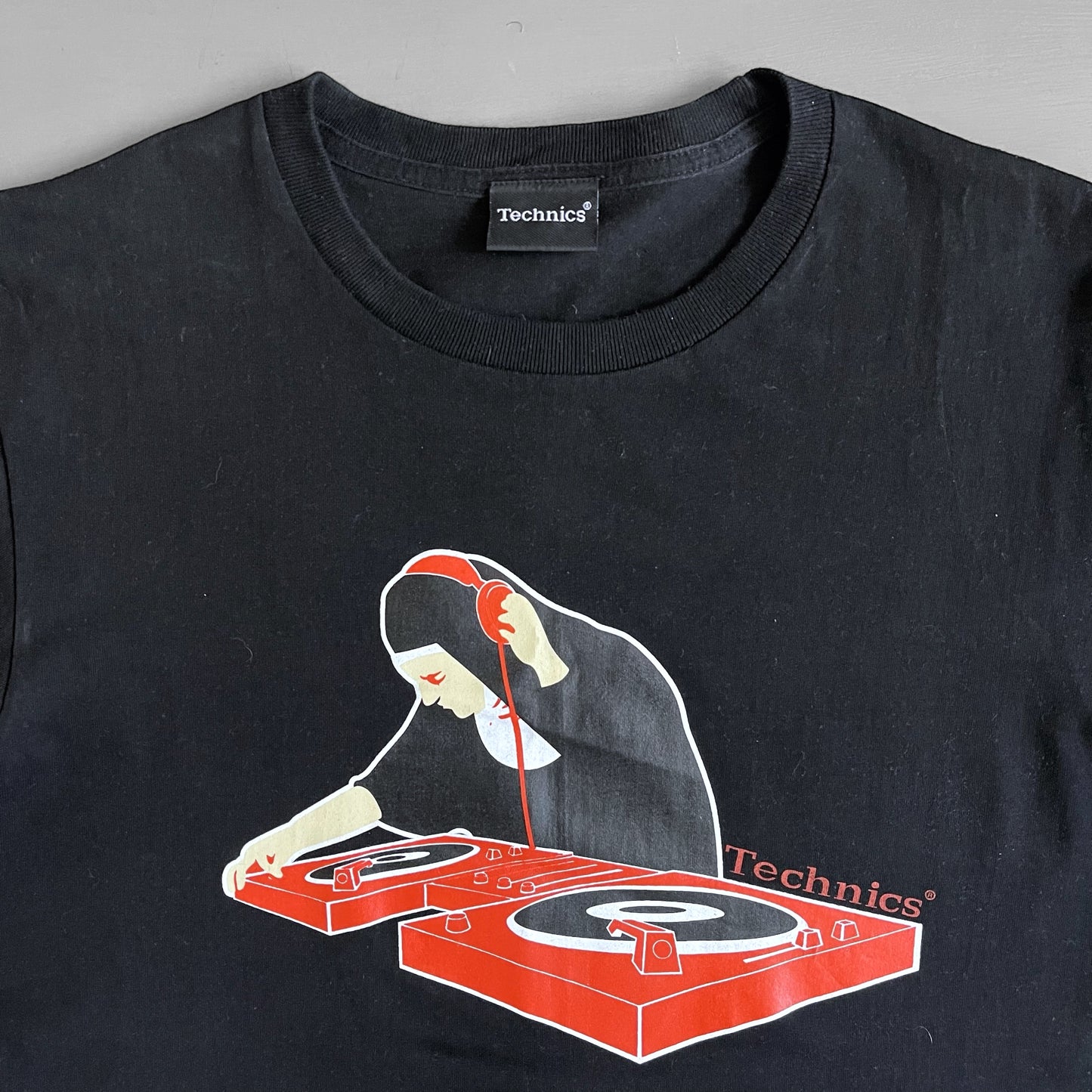 2000s Technics nun Dj T-shirt (M)