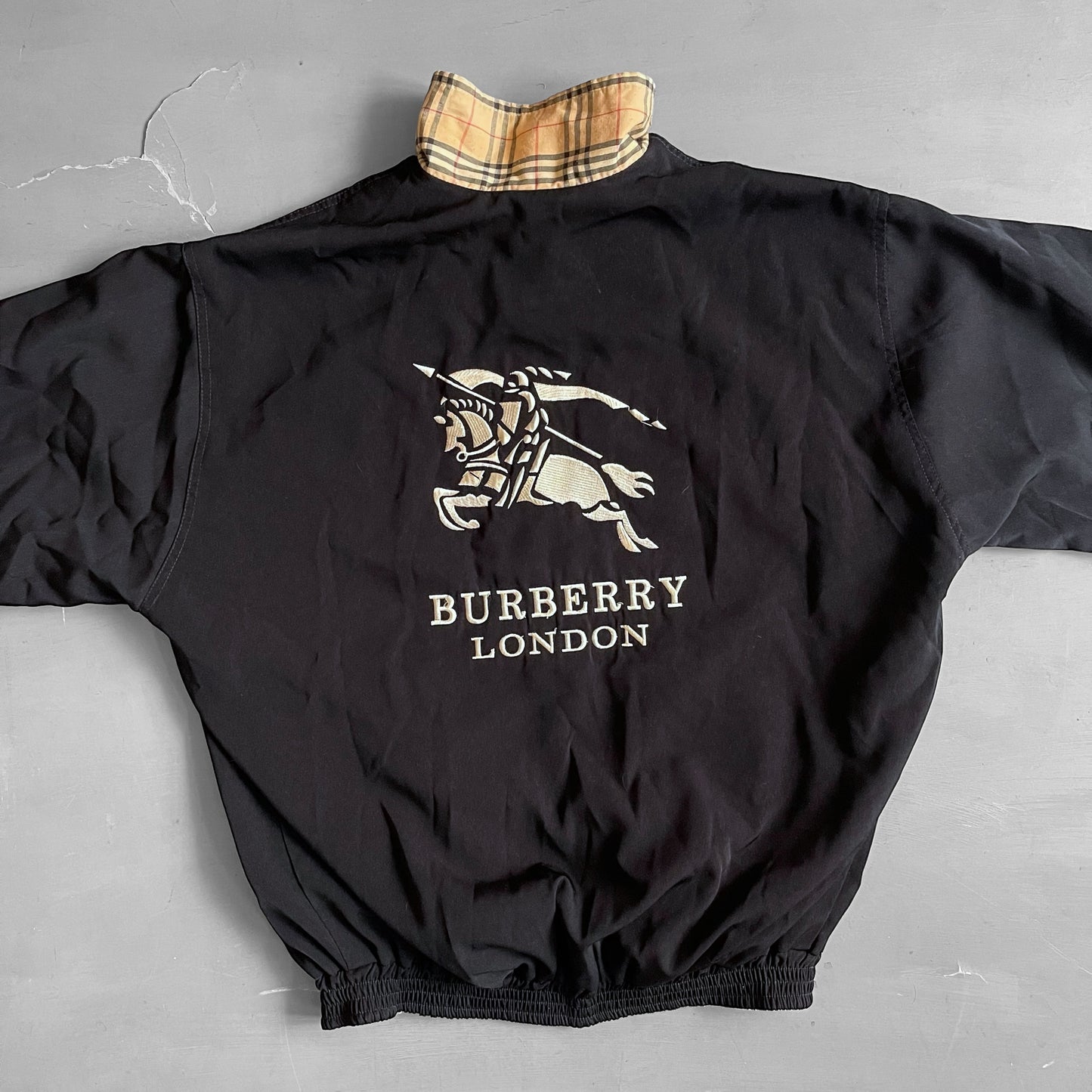 1990s reversible Burberry London jacket (L)