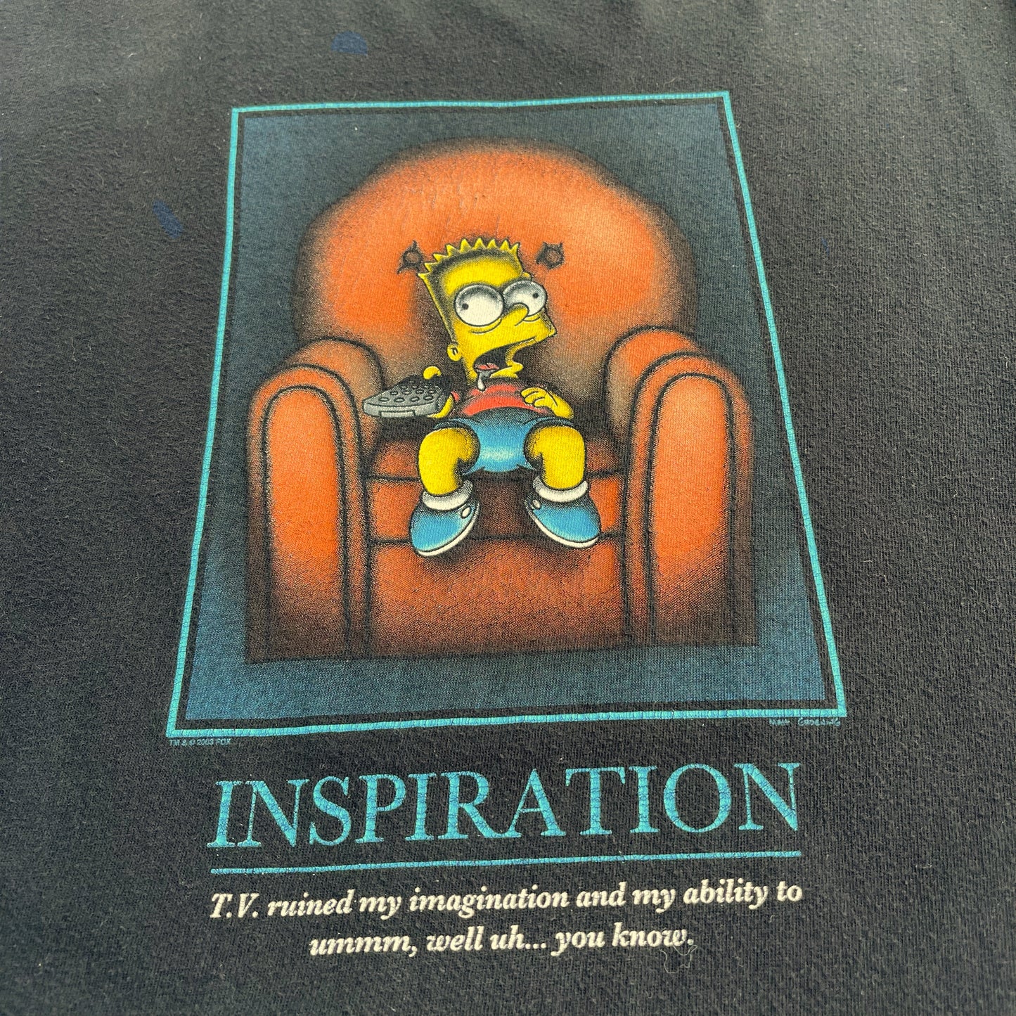 2003 Simpsons inspiration T-shirt (L)