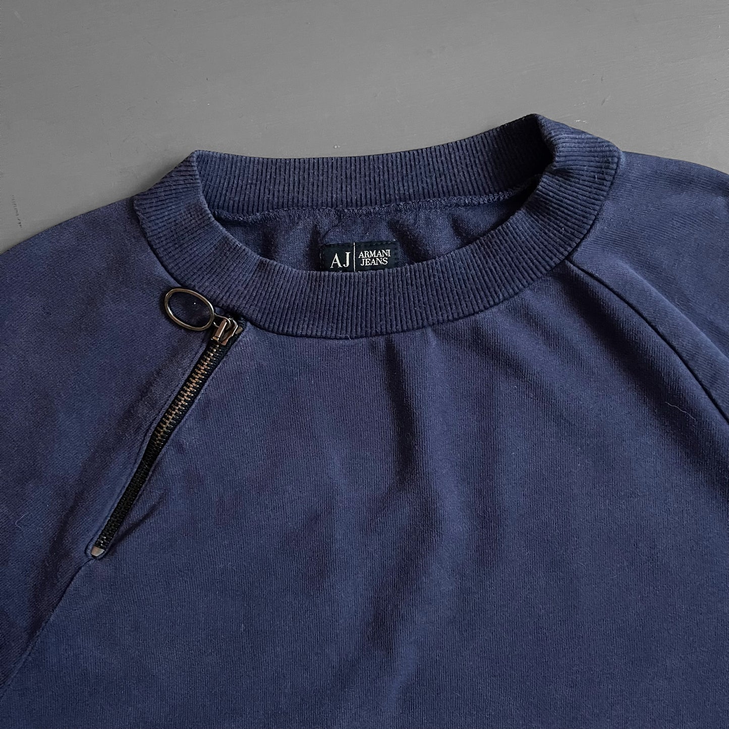 1990s Armani zip jumper (M)
