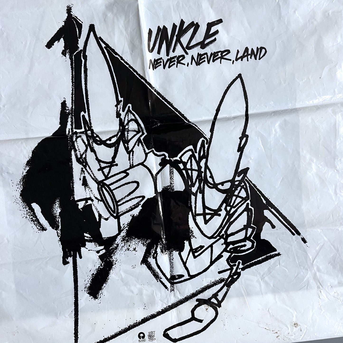 2004 Unkle never never land plastic bag