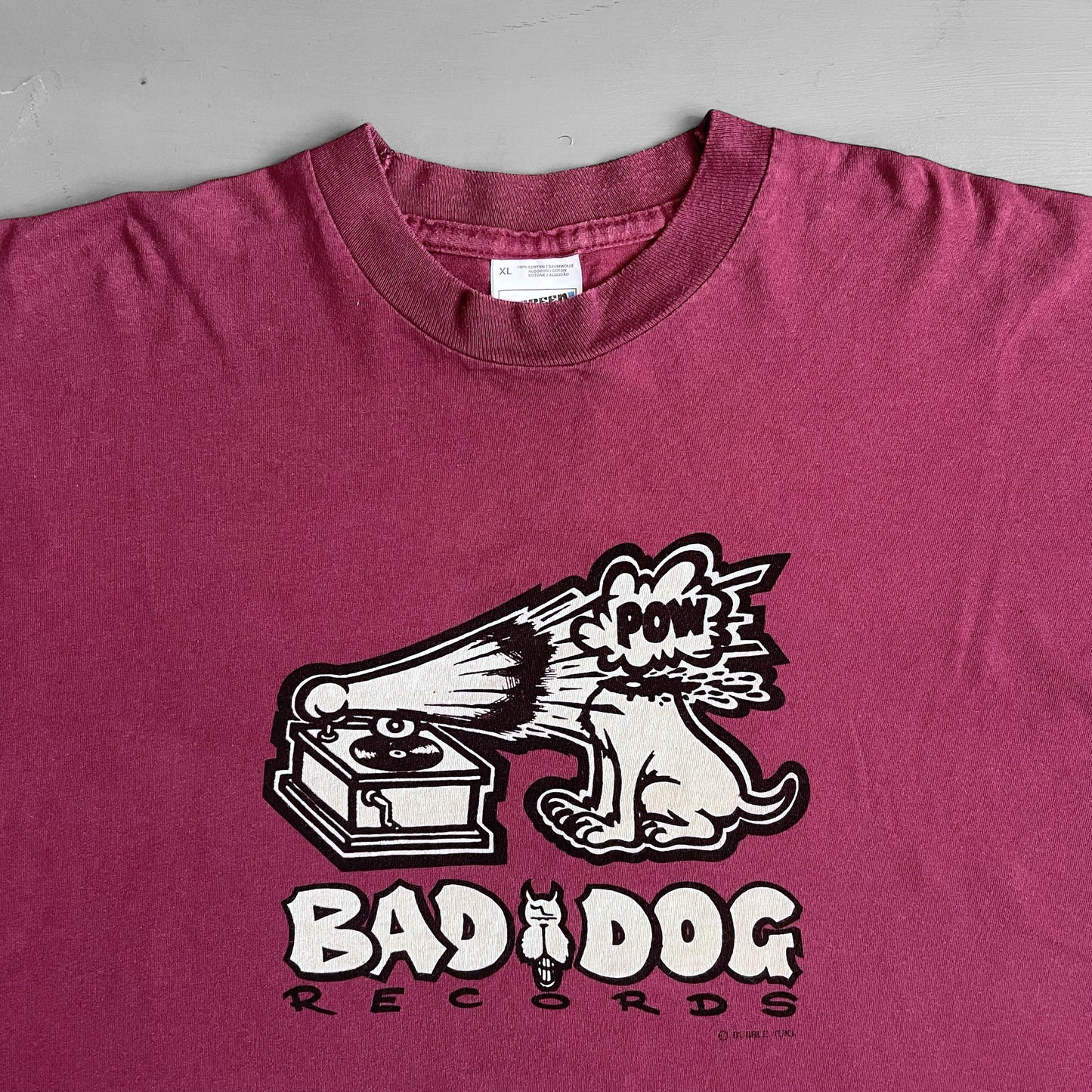 1990s Bad Dog Records T-shirt (XL)