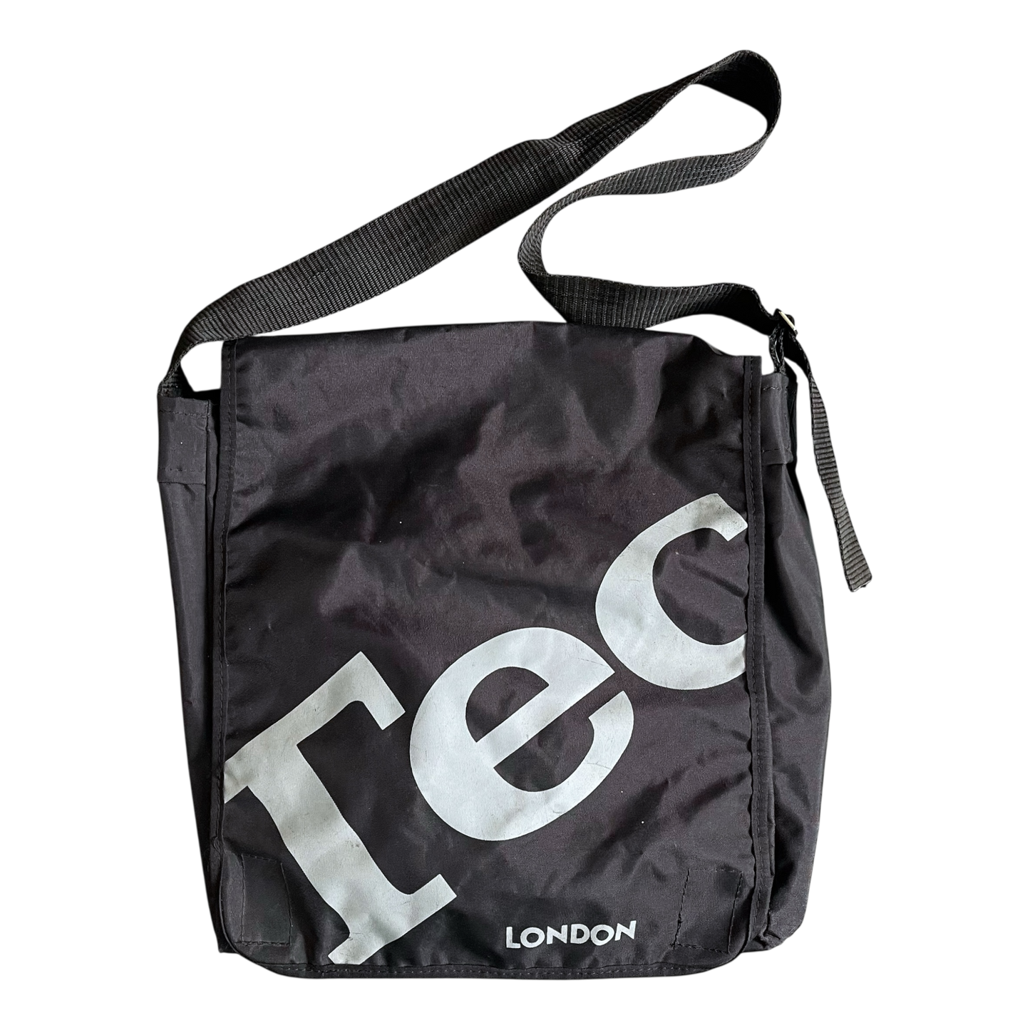 1990s Technics London messenger bag
