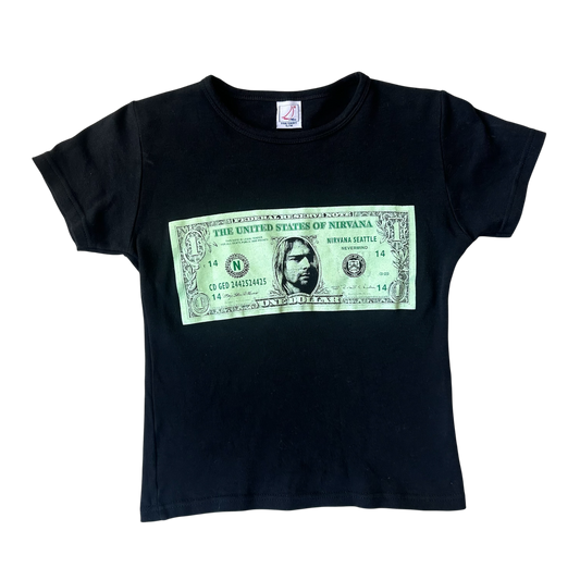 2000s Nirvana baby T-shirt (XS)