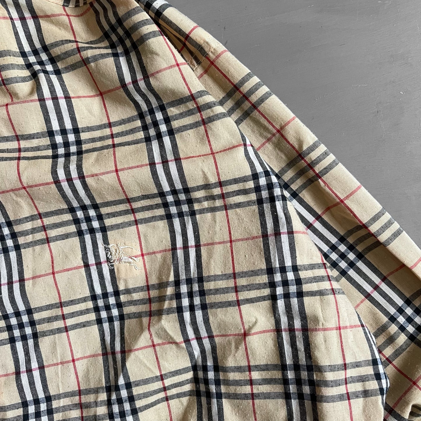 1990s reversible Burberry London jacket (L)