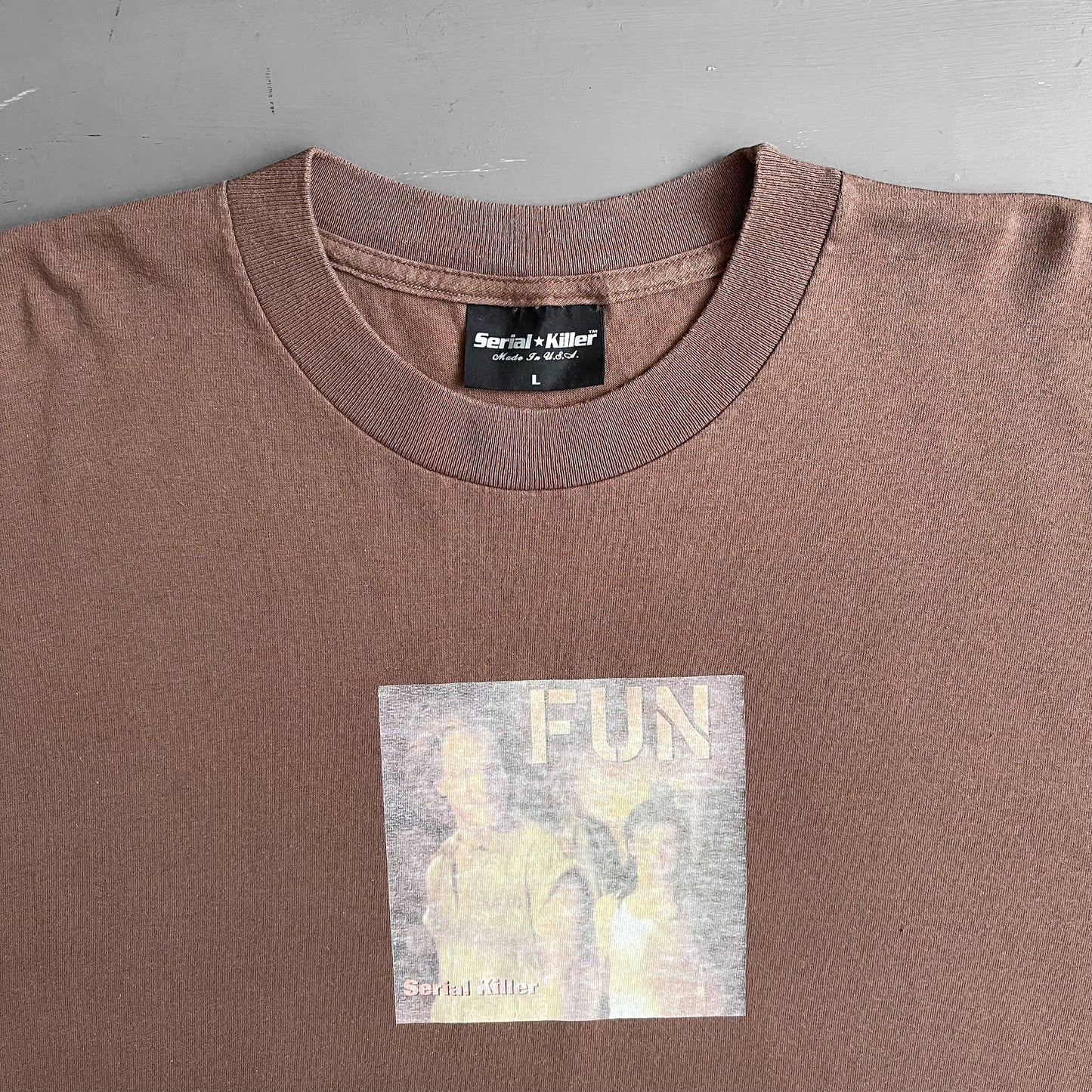 1990s Natural Born Killers Serial Killer T-shirt (L)